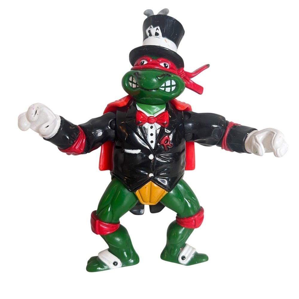 Vintage 1992 Teenage Mutant Ninja Turtles Raph the Magnificent Action Figure